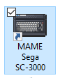 Sega SC-3000 Icono MAME